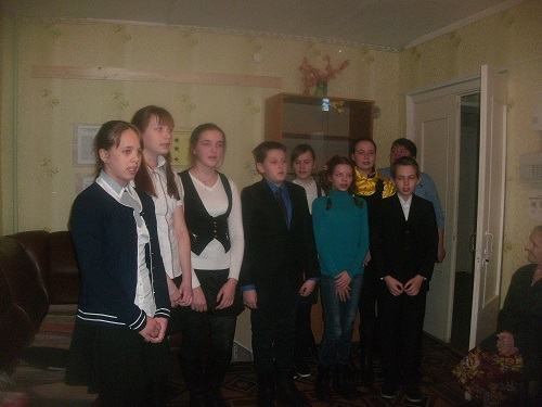 встреча с волонтерским отрядом "Дартс"