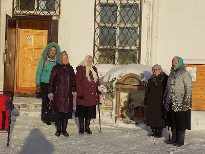 посещение церкви