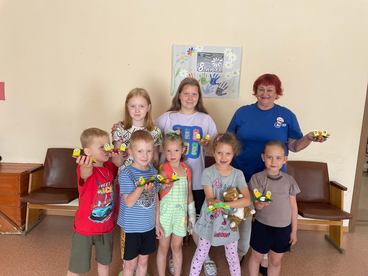 увлекательный мастер-класс «Веселый лягушонок»